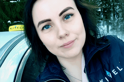 Asiakkaat yllättyvät positiivisesti naiskuljettajan ajaessa paikalle