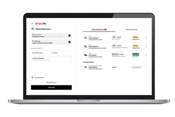 02 Taksi Pro – 02 Taksilta uusi yrityksille suunnattu taksien tilauskanava 